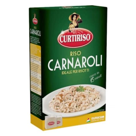 Arroz Para Risoto Carnaroli - Arroz Italiano Carnaroli para Risoto Curtiriso 500g
