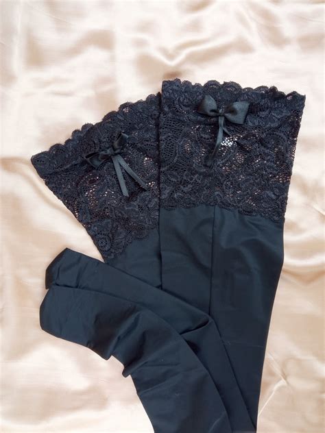 Erotic Lingerie Set For Women Lace Bra Panties Tight High Stockings Garter Belt Women Sexy