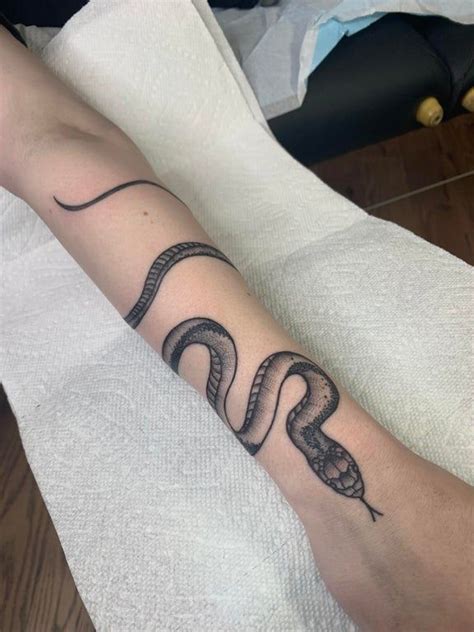 Wrap Around Snake Done Last Year By Josh At Black Labyrinth Tattoo