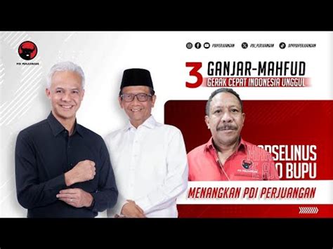 Marselinus F Ajo Bupu Ajak Masyarakat Nagekeo Dukung PDI Perjuangan