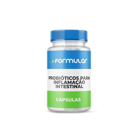 Qual O Remédio Bom Para Infecção Intestinal - Probióticos para inflamação intestinal - 60 Cápsulas
