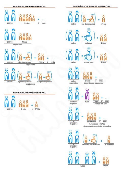 Apoyo A Las Familias Numerosas Cu Les Son Los Diferentes Tipos De