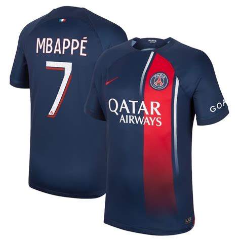 Kylian Mbappé PSG 23/24 Home Jersey - JerseyMotion