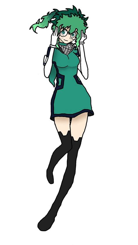 Female Deku My Version Rbokunoheroacademia