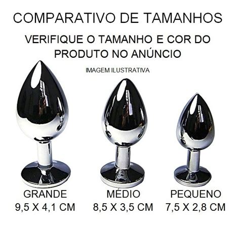 Plug Anal Metal Inox Pequeno X Cm J Ia Rosa C Bolsa R Em Mercado Livre