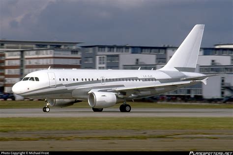 LX GJC Global Jet Luxembourg Airbus A318 112 ACJ Elite Photo By Michael