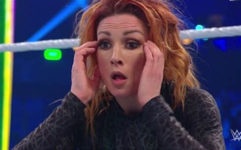 Video The Possible Moment That Led To Becky Lynch Getting Busted Open