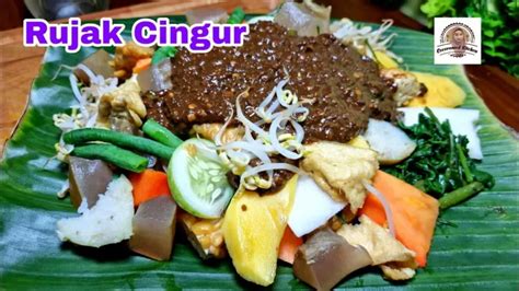 Descubre la auténtica y deliciosa receta de Rujak Cingur un plato