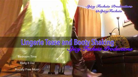 Lingerie Tease And Booty Shaking Spicy Fuchsia Productions Clips4Sale
