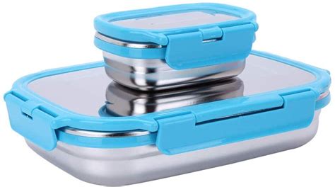 Buy Simba Click It Stainless Steel Lunch Box Spill Proof Lunch Box