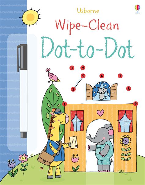 Wipe Clean Dot To Dot Animals