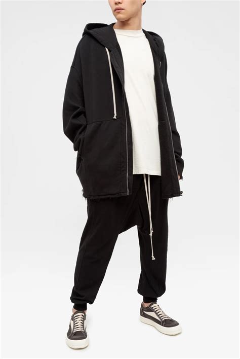 Худи Rick Owens zip front peter black 9073231142 - купить в Москве за ...