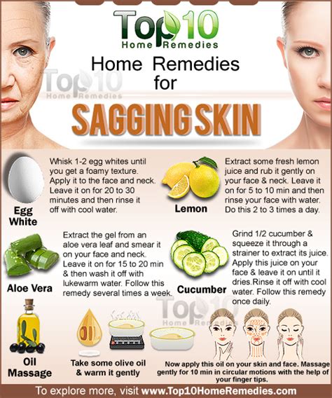 Home Remedy To Tighten Loose Skin On Face Home Remedies For Sagging