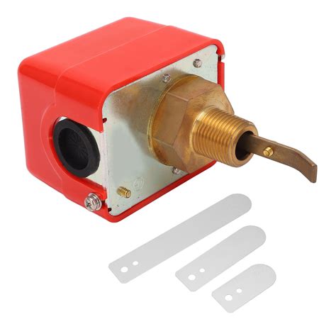 Water Flow Control Switch 220VAC 15a Brass Water Flow Switch Paddle