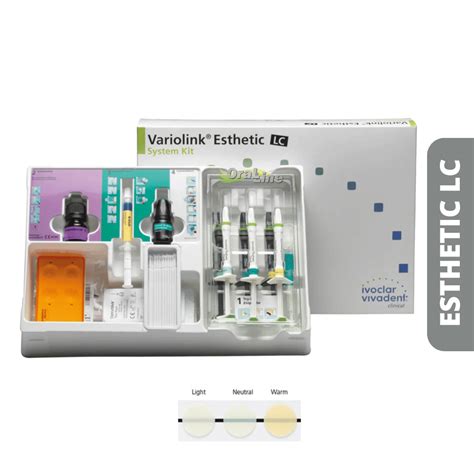 Kit Cimento Fotopolimeriz Vel Variolink Esthetic Lc Ivoclar Completo