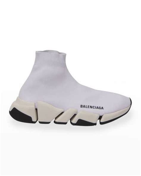 Balenciaga Speed Lt 20 Knit Sock Sneakers Neiman Marcus