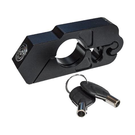 Механическое противоугонное устройство на руль управления мотоцикла ...