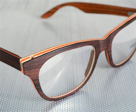 Feb31st Wood Eyewear Eyeglasses Glasdes 100 Handmade In 15 Layers Of