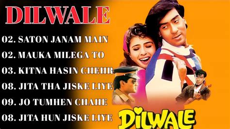 Dilwale All Songs With Dialogues Ajay Devgan Raveena Tandon 90 S