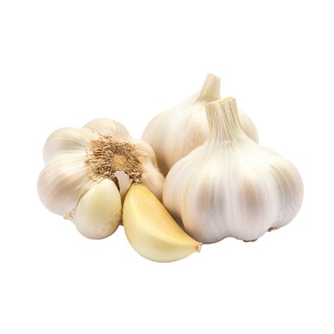 Latar Belakang Terisolasi Bawang Putih, Bawang Putih, Makanan, Sayur
