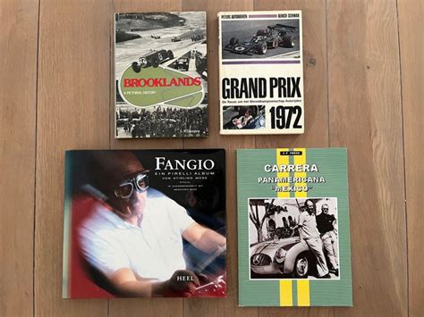 Stirling Moss Gn Georgano Ulrich Schwab Fangio Ein Pirelli Album