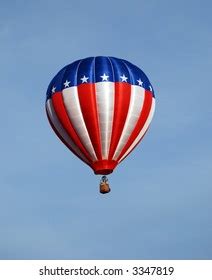 Stars Stripes Hot Air Balloon Stock Photo 3347819 Shutterstock