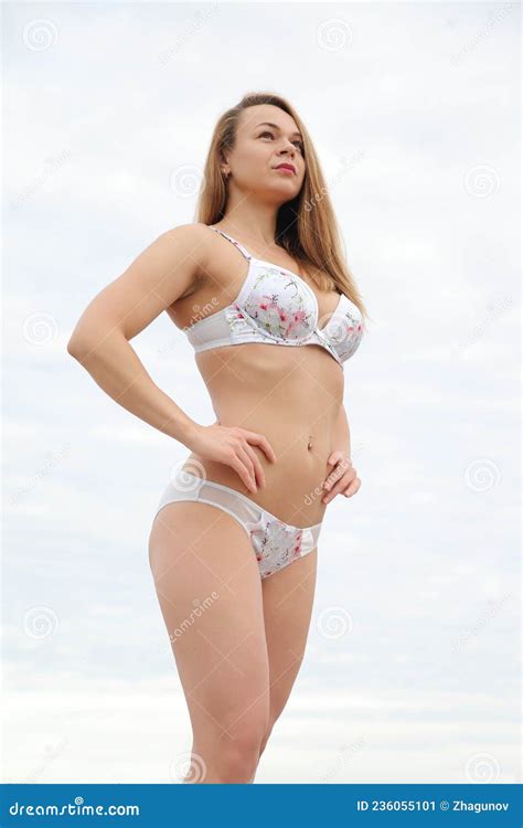 Woman In Lingerie Gorgeous Figure Stock Image Image Of People Perfect