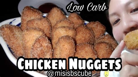 Low Carb Lc Keto Chicken Nuggets Easy Recipe Philippines Misis B S Cube 🇵🇭 Youtube