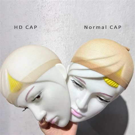 New Sheer Stocking Cap Super Thin HD Wig Cap Custom Color Nude Sheer Thin Wig Caps For Making