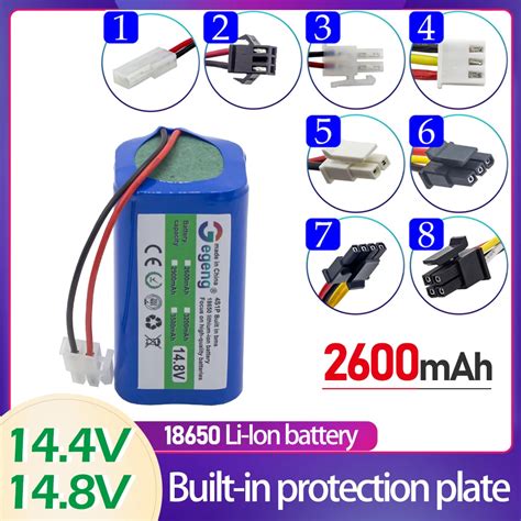 14 8V 2600mah Li Ion Battery 4S1P For Xiaomi ILIFE Mop Essential Tesvor