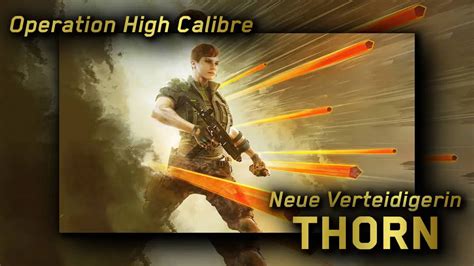 Rainbow Six Operation High Calibre Verteidigerin Thorn enthüllt