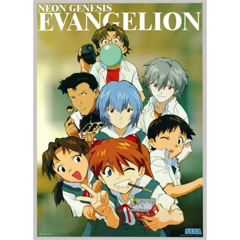 Original Neon Genesis Evangelion Anime Poster