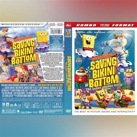 Dvd Film Saving Bikini Bottom The Sandy Cheeks Movies 2024 Lazada