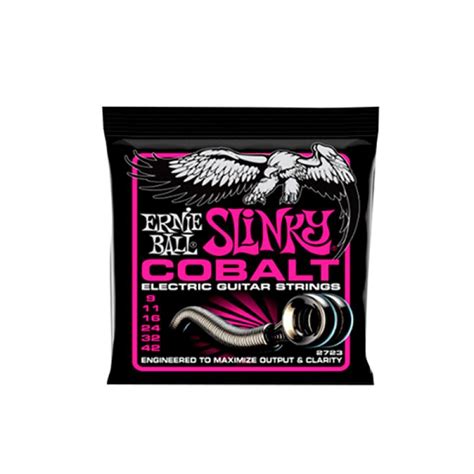 Cuerdas Guitarra El Ctrica Super Slinky Cobalt Ernie Ball