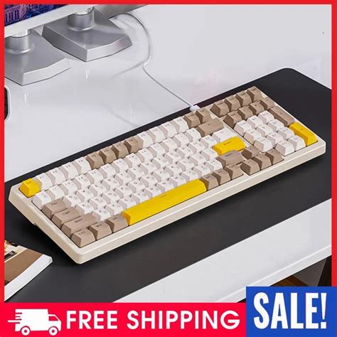 Rgb Backlight Hot Swap Keyboard Russian K Max Gamer Keypad For Pc Desktop Gamer