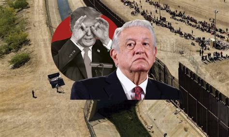 López Obrador responde a Trump que no se puede cerrar frontera de EE