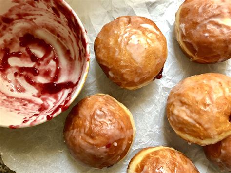 Glazed Polish Doughnuts (Pączki) – Maverick Baking