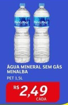 Gua Mineral Sem G S Minalba Pet L Oferta Na Assa Atacadista