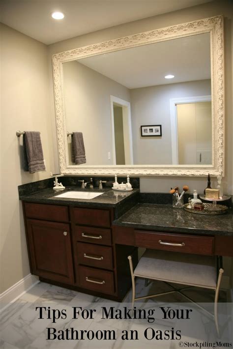 Tips For Making Your Bathroom an Oasis - STOCKPILING MOMS™