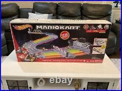 Car Track Set Hot Wheels Nintendo Mario Kart Rainbow Road Raceway Race Track Set King Boo