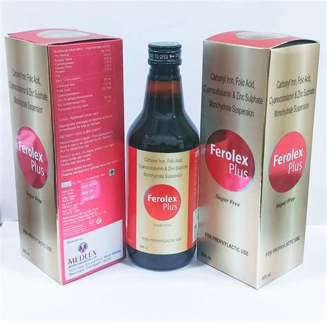 Ferolex Plus Suspension Medlex Biotechnics Pvt Ltd