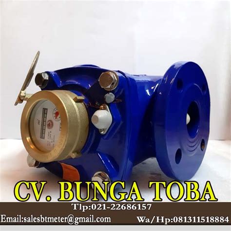 Jual Water Meter Br Inchi Dn Mm Fozhou Flow Meter Air Br Inch