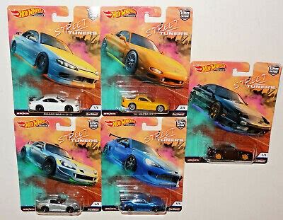 Hot Wheels Street Tuners Set Brz Nissan Silvia Mazda Honda S Hobbies Toys Toys Games