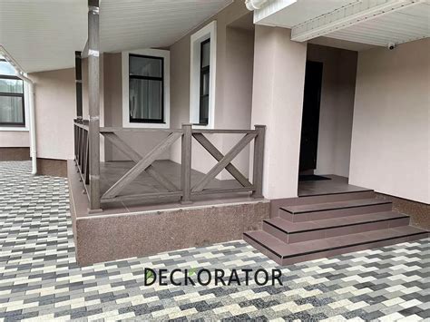 Ограждение из ДПК в частный дом под ключ