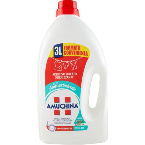 Additivo Bucato Liquido AMUCHINA 3000 ML Coop Shop