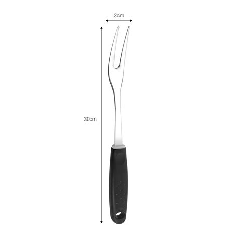 Garfo Trinchante Para Churrasco 30 cm Tramontina em Aço Inox