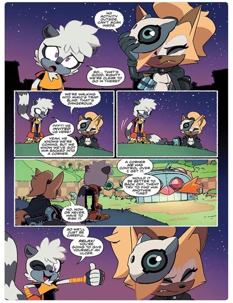 Tangle And Whisper Idw Sonic Issue 2 Page 2 Sonic Funny Sonic Wolf Comics