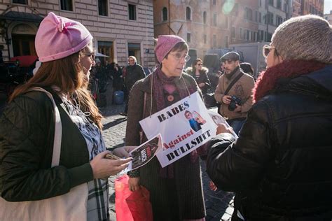 Pink Pussy Hats Unite Millions At Womens Marches Around The World