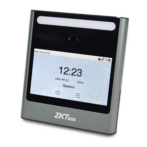 Система учета рабочего времени по лицу ZKTeco EFace10, Face, TFT - EFace10