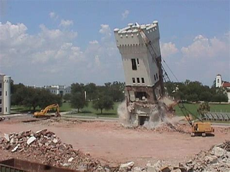 The Citadel Class of 1970 - Demolition PT Barracks Tower